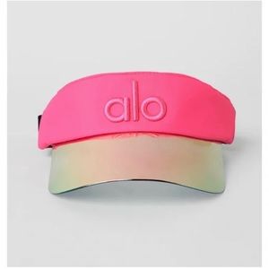 New in Package Alo Yoga Womens Sol Sun Visor Pink